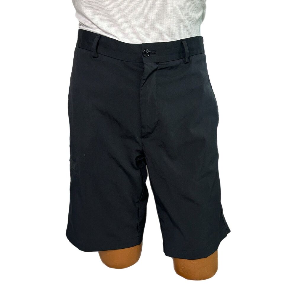 C22 Greg Norman Men's Navy Blue Golf Shorts, Size 34
